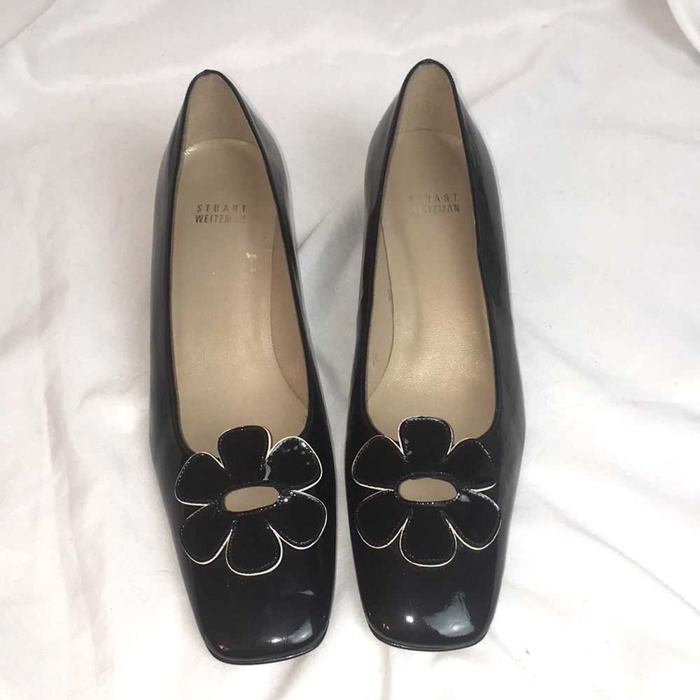 Stuart Weitzman handbag an block heels - Picture 2 of 14